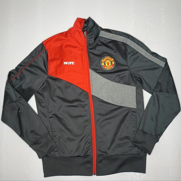 Manchester United MUFC Full Zip Soccer Jacket Men's Small - Picture 2 of 12